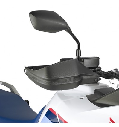 Coppia di paramani Givi neri per Honda XL 750 Transalp Coppia di paramani Givi neri per Honda XL 750 Transalp