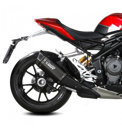 Terminale Mivv SR-1 Titanio Black per Triumph Speed Triple 1200 RR e RS Terminale Mivv SR-1 Titanio Black per Triumph Speed Triple 1200 RR e RS