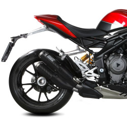 Terminale Mivv MK3 Carbon doppio per Triumph Speed Triple 1200 RR e RS Terminale Mivv MK3 Carbon doppio per Triumph Speed Triple 1200 RR e RS