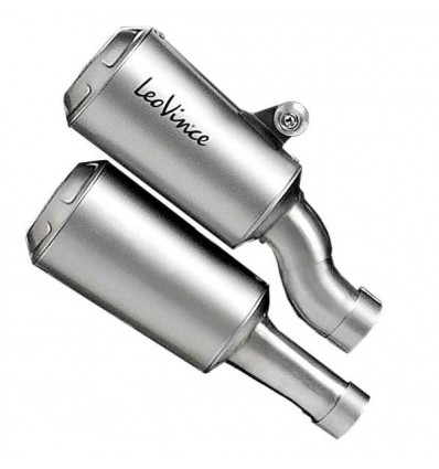 Terminale Leovince LV-10 in acciaio per Triumph Speed Triple 1200 RR e RS