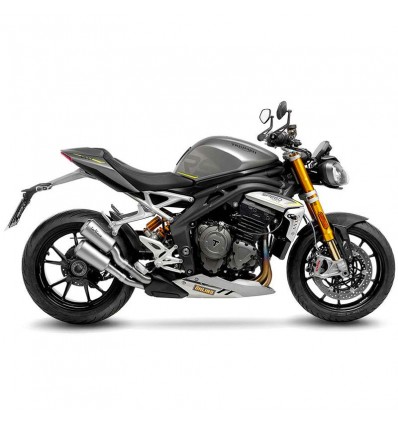 Terminale Leovince LV-10 in acciaio per Triumph Speed Triple 1200 RR e RS Terminale Leovince LV-10 in acciaio per Triumph Speed Triple 1200 RR e RS