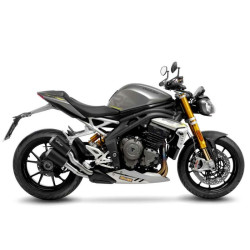 Terminale Leovince LV-10 Inox Black per Triumph Speed Triple 1200 RR e RS Terminale Leovince LV-10 Inox Black per Triumph Speed Triple 1200 RR e RS