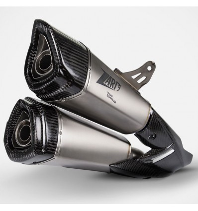 Terminale doppio Slip On Zard per Triumph Speed Triple 1200 RR e RS