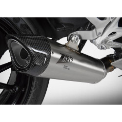 Terminale Slip On Zard per Triumph Speed Triple 1200 RR e RS Terminale Slip On Zard per Triumph Speed Triple 1200 RR e RS