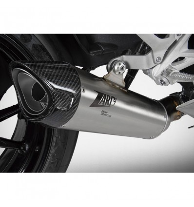 Terminale Slip On Zard per Triumph Speed Triple 1200 RR e RS Terminale Slip On Zard per Triumph Speed Triple 1200 RR e RS