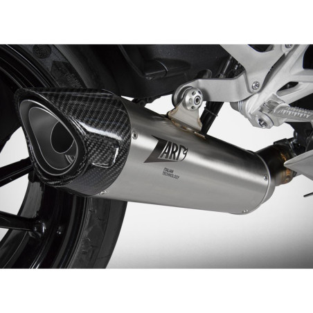 Terminale Slip On Zard per Triumph Speed Triple 1200 RR e RS Terminale Slip On Zard per Triumph Speed Triple 1200 RR e RS