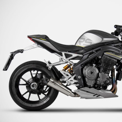 Terminale Slip On Zard per Triumph Speed Triple 1200 RR e RS Terminale Slip On Zard per Triumph Speed Triple 1200 RR e RS