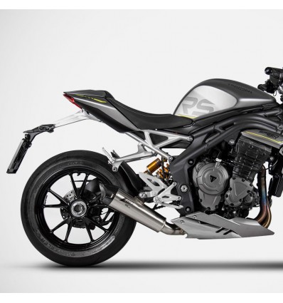 Terminale Slip On Zard per Triumph Speed Triple 1200 RR e RS Terminale Slip On Zard per Triumph Speed Triple 1200 RR e RS