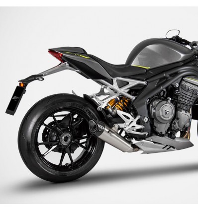 Terminale Slip On Zard per Triumph Speed Triple 1200 RR e RS Terminale Slip On Zard per Triumph Speed Triple 1200 RR e RS