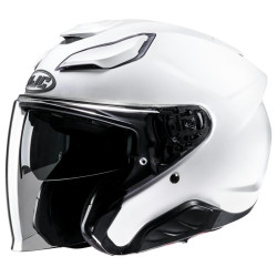 Casco Jet HJC F31 monocolore bianco perlato