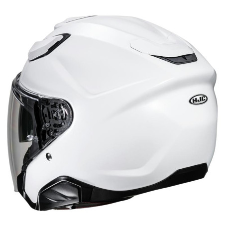 Casco Jet HJC F31 monocolore bianco perlato Casco Jet HJC F31 monocolore bianco perlato