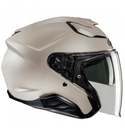 Casco Jet HJC F31 monocolore sabbia opaco Casco Jet HJC F31 monocolore sabbia opaco