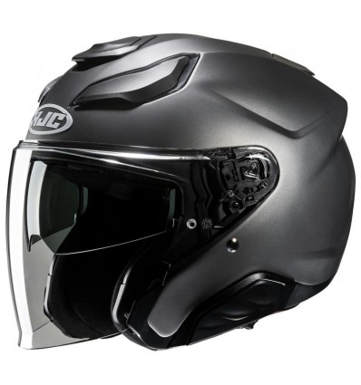 Casco Jet HJC F31 monocolore titanio opaco Casco Jet HJC F31 monocolore titanio opaco