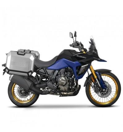 Portavaligie laterale Shad 4P per valigie compatibili su Suzuki V-Strom 800 DE Portavaligie laterale Shad 4P per valigie compatibili su Suzuki V-Strom 800 DE