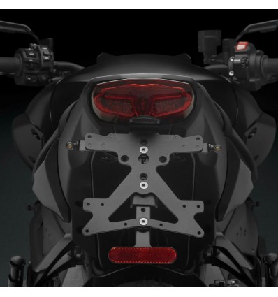 Portatarga regolabile Rizoma Fox per Yamaha MT-10 dal 2022 Portatarga regolabile Rizoma Fox per Yamaha MT-10 dal 2022