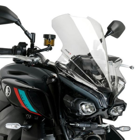 Cupolino Puig Touring per Yamaha MT-10 dal 2022 trasparente Cupolino Puig Touring per Yamaha MT-10 dal 2022 trasparente