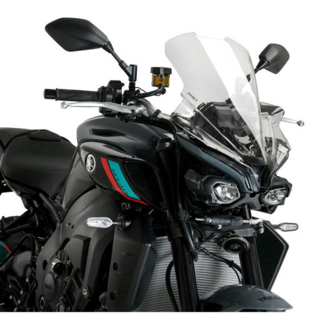Cupolino Puig Touring per Yamaha MT-10 dal 2022 trasparente Cupolino Puig Touring per Yamaha MT-10 dal 2022 trasparente