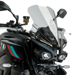 Cupolino Puig Touring per Yamaha MT-10 dal 2022 fume chiaro Cupolino Puig Touring per Yamaha MT-10 dal 2022 fume chiaro