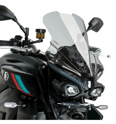 Cupolino Puig Touring per Yamaha MT-10 dal 2022 fume chiaro Cupolino Puig Touring per Yamaha MT-10 dal 2022 fume chiaro