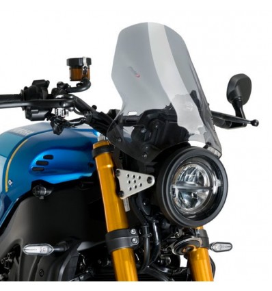 Cupolino Puig Naked per Yamaha XSR 900 dal 2022 fume chiaro Cupolino Puig Naked per Yamaha XSR 900 dal 2022 fume chiaro