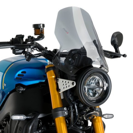 Cupolino Puig Naked per Yamaha XSR 900 dal 2022 fume chiaro Cupolino Puig Naked per Yamaha XSR 900 dal 2022 fume chiaro