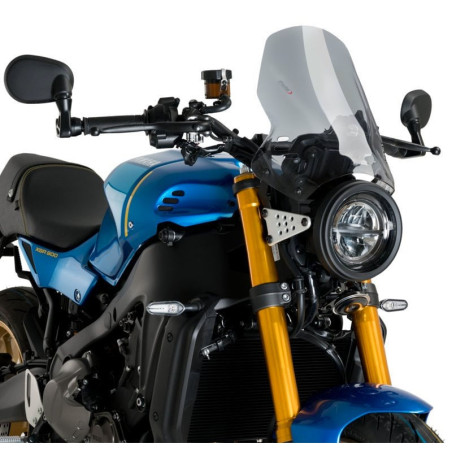 Cupolino Puig Naked per Yamaha XSR 900 dal 2022 fume chiaro Cupolino Puig Naked per Yamaha XSR 900 dal 2022 fume chiaro