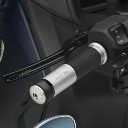 Manopole Rizoma Icon in ergal e gomma per moto Yamaha Manopole Rizoma Icon in ergal e gomma per moto Yamaha