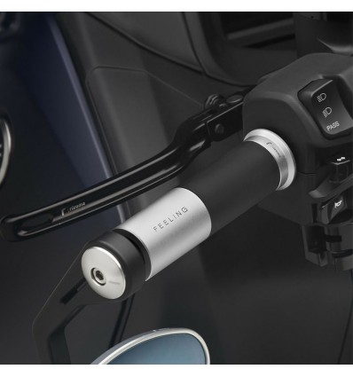 Manopole Rizoma Icon in ergal e gomma per moto Yamaha Manopole Rizoma Icon in ergal e gomma per moto Yamaha