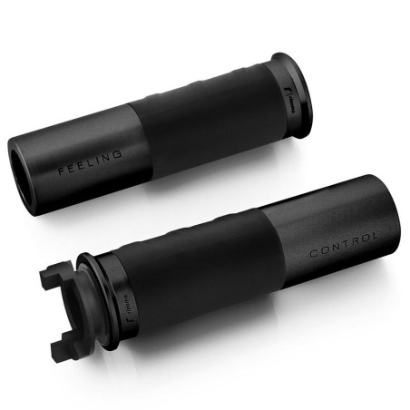 Manopole Rizoma Icon in ergal e gomma per moto Yamaha Manopole Rizoma Icon in ergal e gomma per moto Yamaha