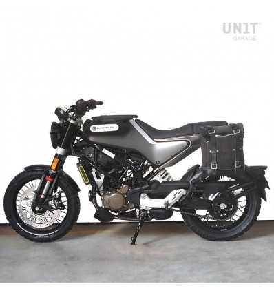 Kit borsa laterale dx Unit Garage in canvas per Husqvarna Svartpilen dal 2020 Kit borsa laterale dx Unit Garage in canvas per Husqvarna Svartpilen dal 2020
