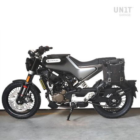 Kit borsa laterale dx Unit Garage in canvas per Husqvarna Svartpilen dal 2020 Kit borsa laterale dx Unit Garage in canvas per Husqvarna Svartpilen dal 2020