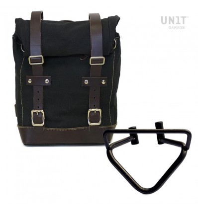 Kit borsa laterale dx Unit Garage in canvas per Husqvarna Svartpilen dal 2020 Kit borsa laterale dx Unit Garage in canvas per Husqvarna Svartpilen dal 2020