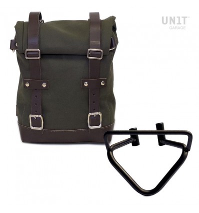 Kit borsa laterale dx Unit Garage in canvas per Husqvarna Svartpilen dal 2020 Kit borsa laterale dx Unit Garage in canvas per Husqvarna Svartpilen dal 2020