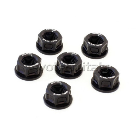 Serie dadi corona Evotech per moto KTM e Husqvarna Serie dadi corona Evotech per moto KTM e Husqvarna