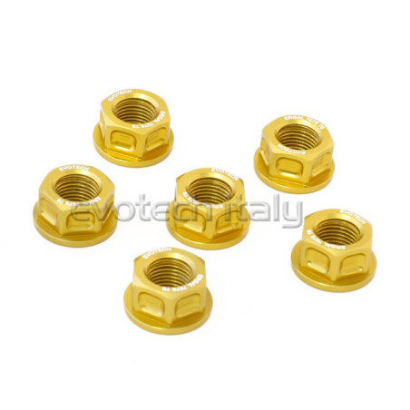 Serie dadi corona Evotech per moto KTM e Husqvarna Serie dadi corona Evotech per moto KTM e Husqvarna