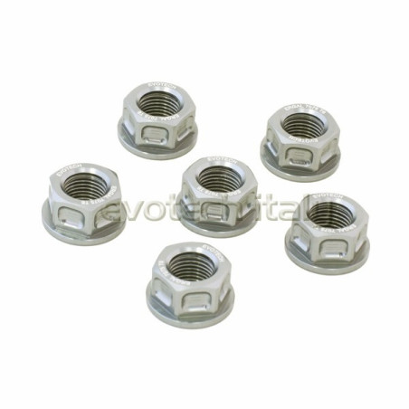 Serie dadi corona Evotech per moto KTM e Husqvarna Serie dadi corona Evotech per moto KTM e Husqvarna