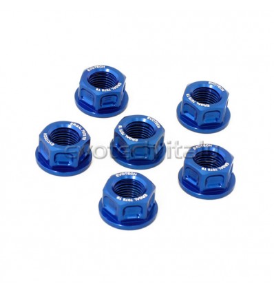 Serie dadi corona Evotech per moto KTM e Husqvarna Serie dadi corona Evotech per moto KTM e Husqvarna