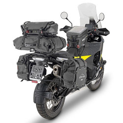 Portavaligie laterale Givi PL ONE-FIT Monokey su Husqvarna Norden 901 Portavaligie laterale Givi PL ONE-FIT Monokey su Husqvarna Norden 901