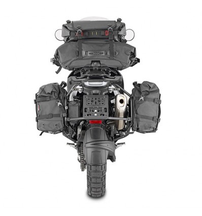 Portavaligie laterale Givi PL ONE-FIT Monokey su Husqvarna Norden 901 Portavaligie laterale Givi PL ONE-FIT Monokey su Husqvarna Norden 901