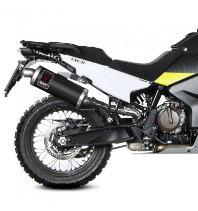 Terminale Mivv Dakar Black per Husqvarna Norden 901 Terminale Mivv Dakar Black per Husqvarna Norden 901