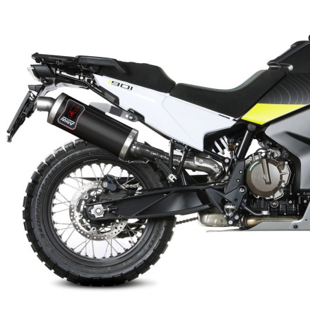 Terminale Mivv Dakar Black per Husqvarna Norden 901 Terminale Mivv Dakar Black per Husqvarna Norden 901