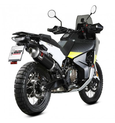 Terminale Mivv Dakar Black per Husqvarna Norden 901 Terminale Mivv Dakar Black per Husqvarna Norden 901