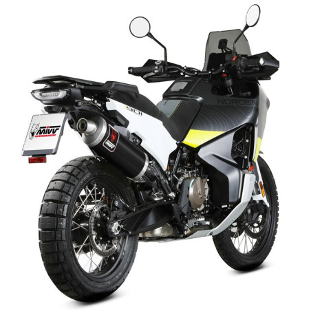 Terminale Mivv Dakar Black per Husqvarna Norden 901 Terminale Mivv Dakar Black per Husqvarna Norden 901