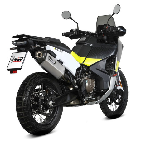 Terminale Mivv Speed Edge Inox per Husqvarna Norden 901 Terminale Mivv Speed Edge Inox per Husqvarna Norden 901