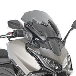Cupolino sportivo fume Givi per Kymco AK 550 dal 2023