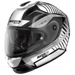 Casco Nolan XSeries X-903 Ultra Carbon Starlight nero lucido e bianco Casco Nolan XSeries X-903 Ultra Carbon Starlight nero lucido e bianco