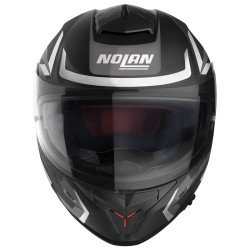 Casco Nolan N80.8 Rumble N-Com nero opaco, grigio e bianco Casco Nolan N80.8 Rumble N-Com nero opaco, grigio e bianco