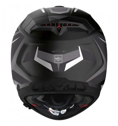 Casco Nolan N80.8 Rumble N-Com nero opaco, grigio e bianco Casco Nolan N80.8 Rumble N-Com nero opaco, grigio e bianco