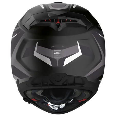 Casco Nolan N80.8 Rumble N-Com nero opaco, grigio e bianco Casco Nolan N80.8 Rumble N-Com nero opaco, grigio e bianco