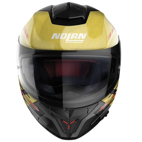 Casco Nolan N80.8 Meteor N-Com nero e oro Casco Nolan N80.8 Meteor N-Com nero e oro